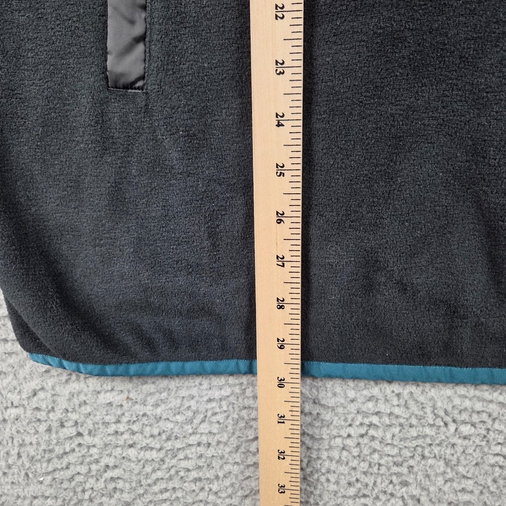 Cotopaxi Teca Fleece Pullover Womens 1X Black Long Sleeve Quarter Snap - Picture 6 of 11
